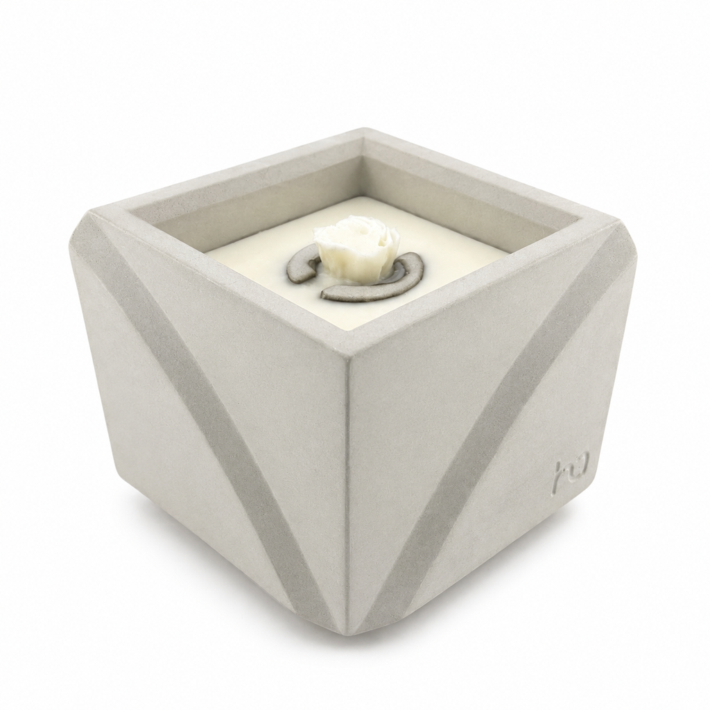 Polaris – Dauerdocht-Kerze aus Beton