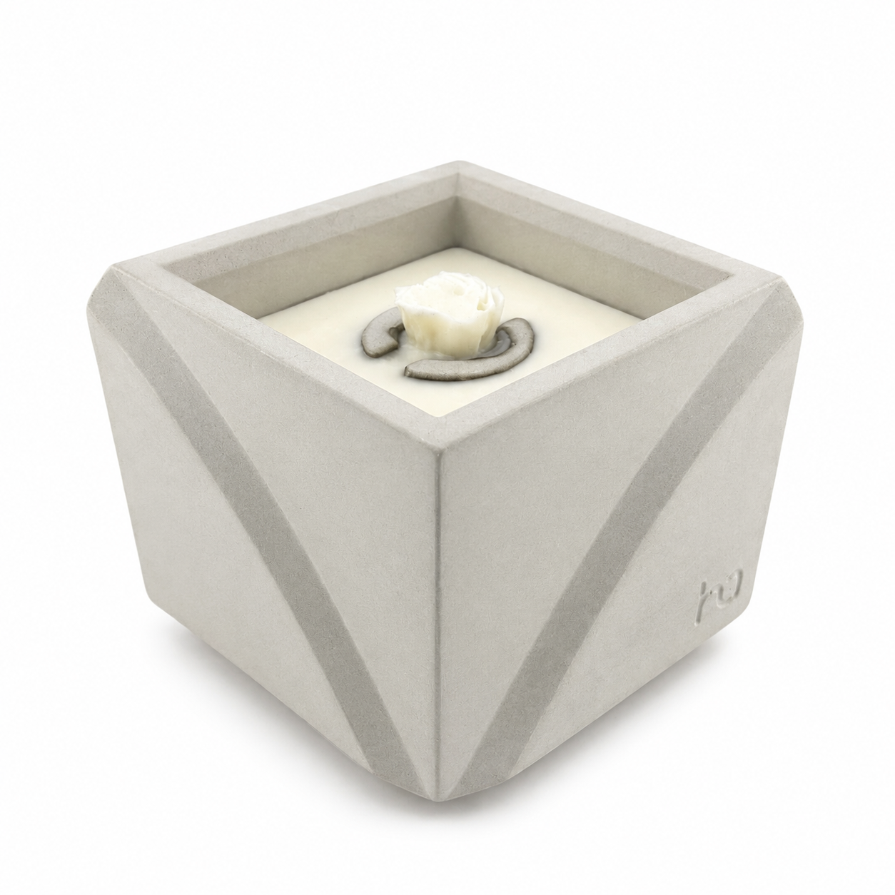 Polaris – Dauerdocht-Kerze aus Beton